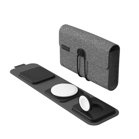 mophie 3-in-1 Travel Charger with MagSafe - Picture 1 of 4